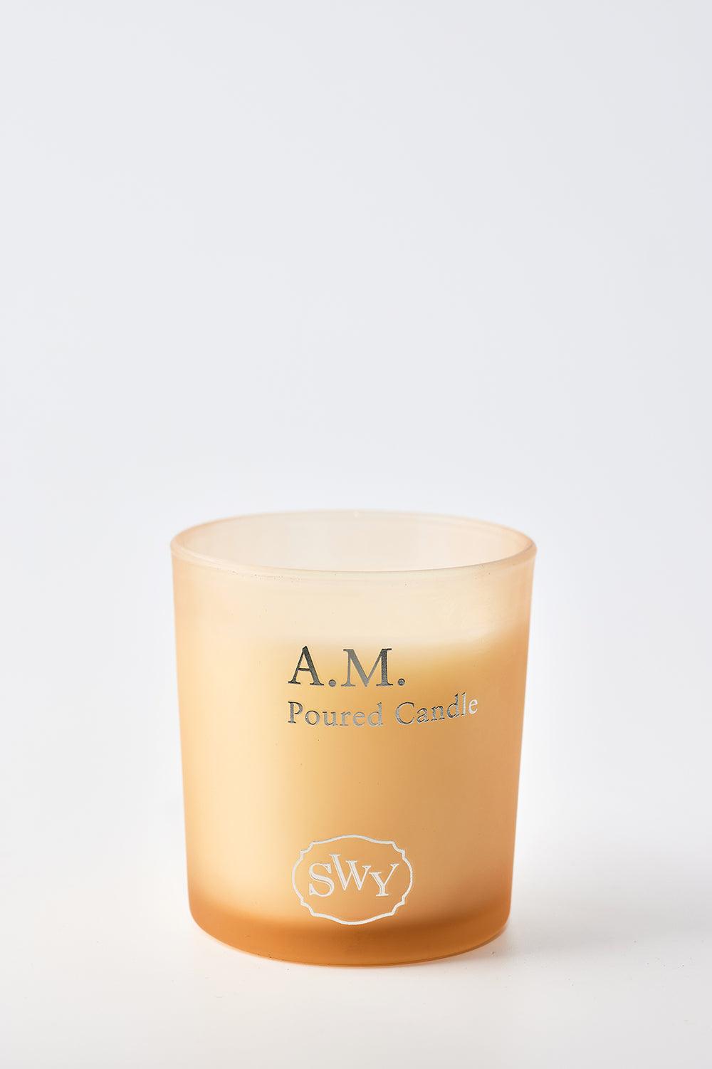 Poured Candle – A.M. - SWY - Scent With You