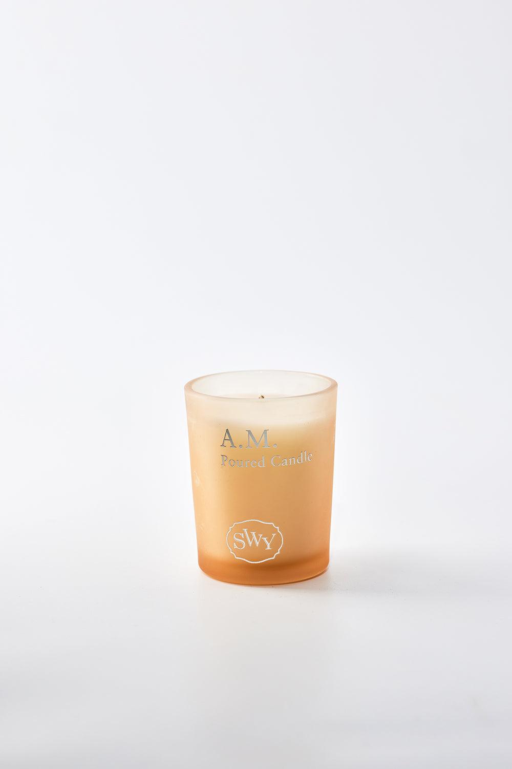 Poured Candle – A.M. - SWY - Scent With You