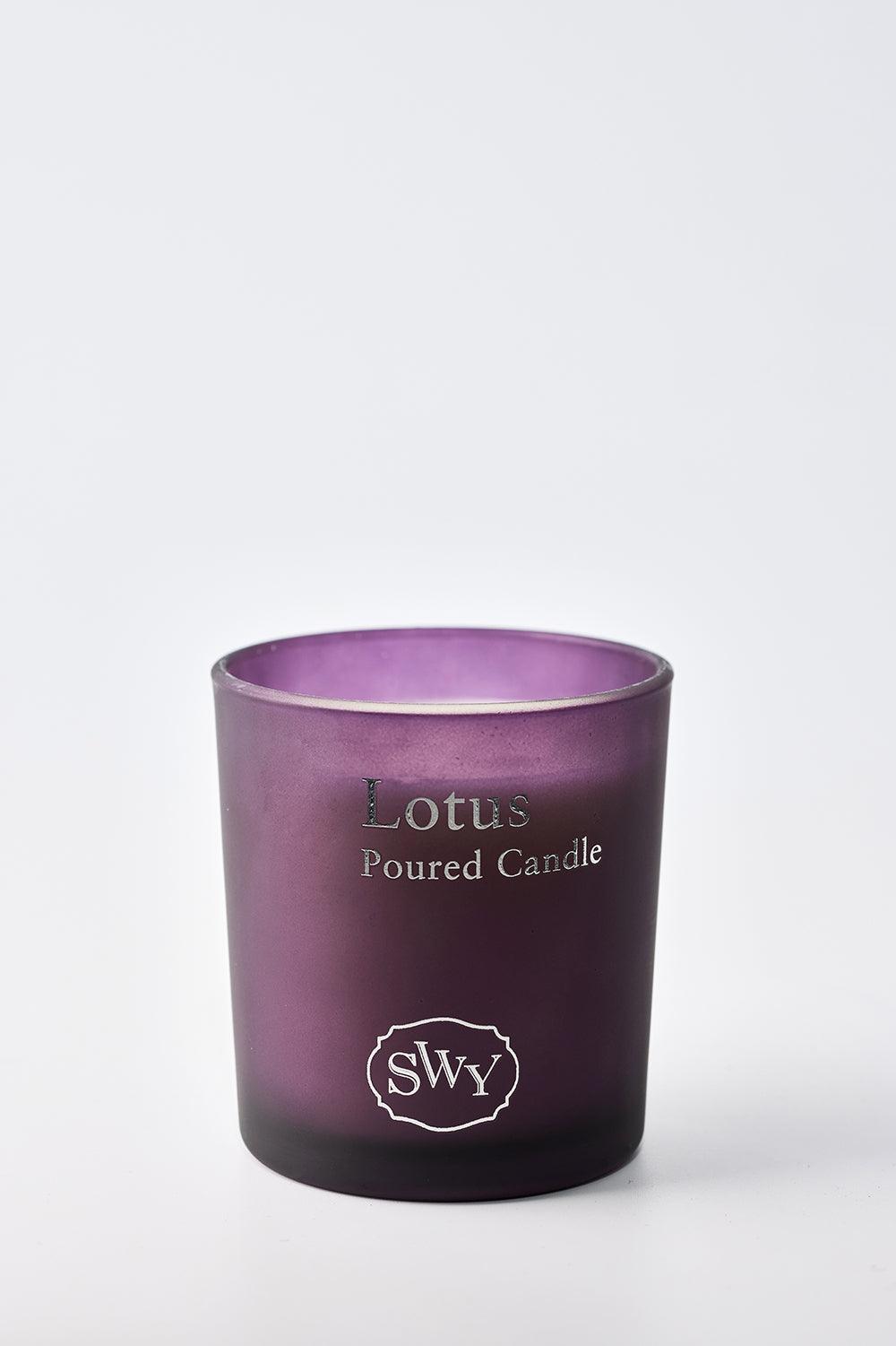 Poured Candle – Lotus - SWY - Scent With You