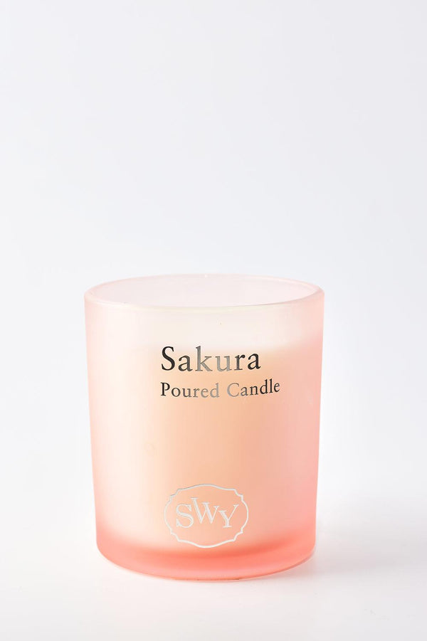 Poured Candle – Sakura - SWY - Scent With You