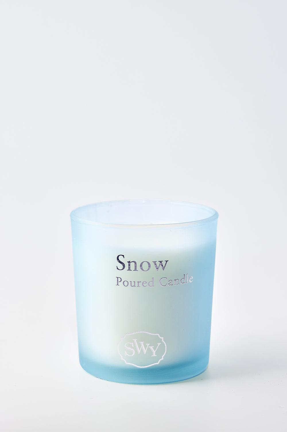Poured Candle – Snow - SWY - Scent With You