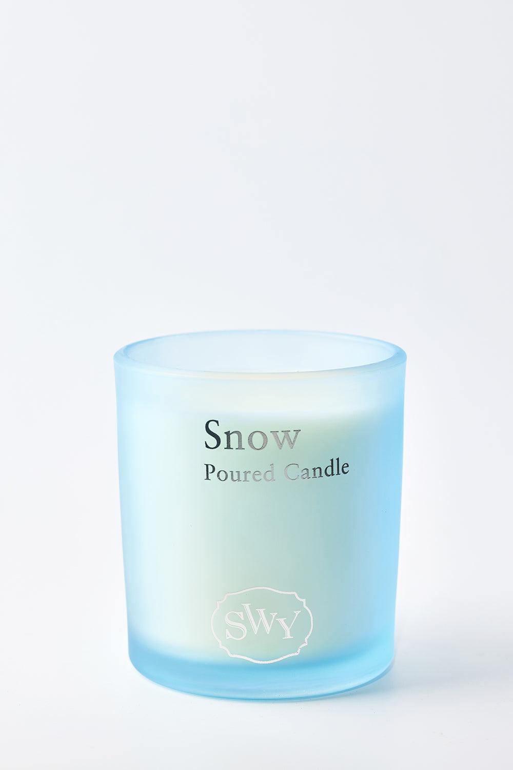 Poured Candle – Snow - SWY - Scent With You